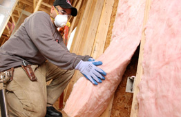 installing fiberglass batt insulation in attic